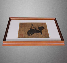 万州书画装裱配框服务案例